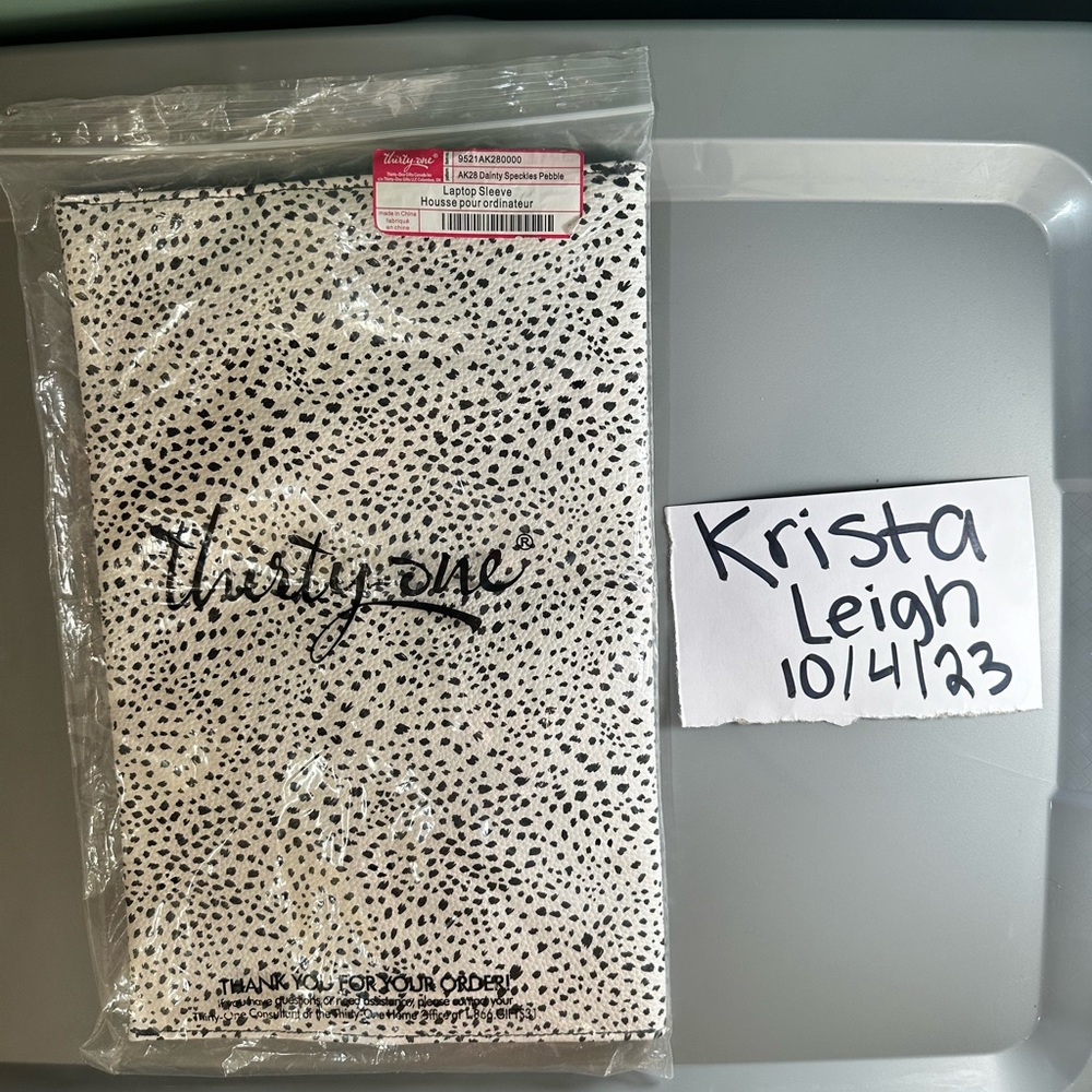 Thirty-one laptop sleeve bag